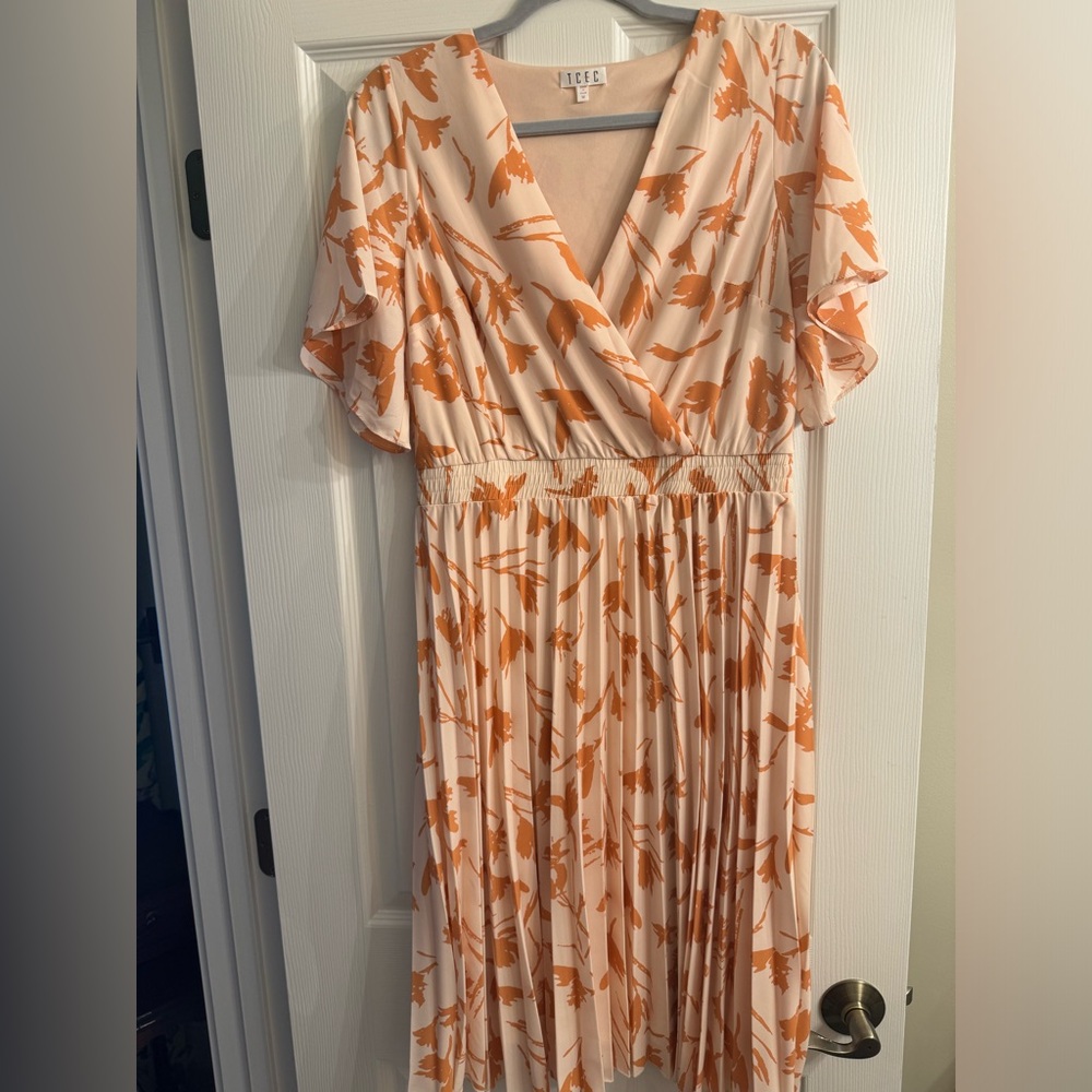 Boutique midi floral dress